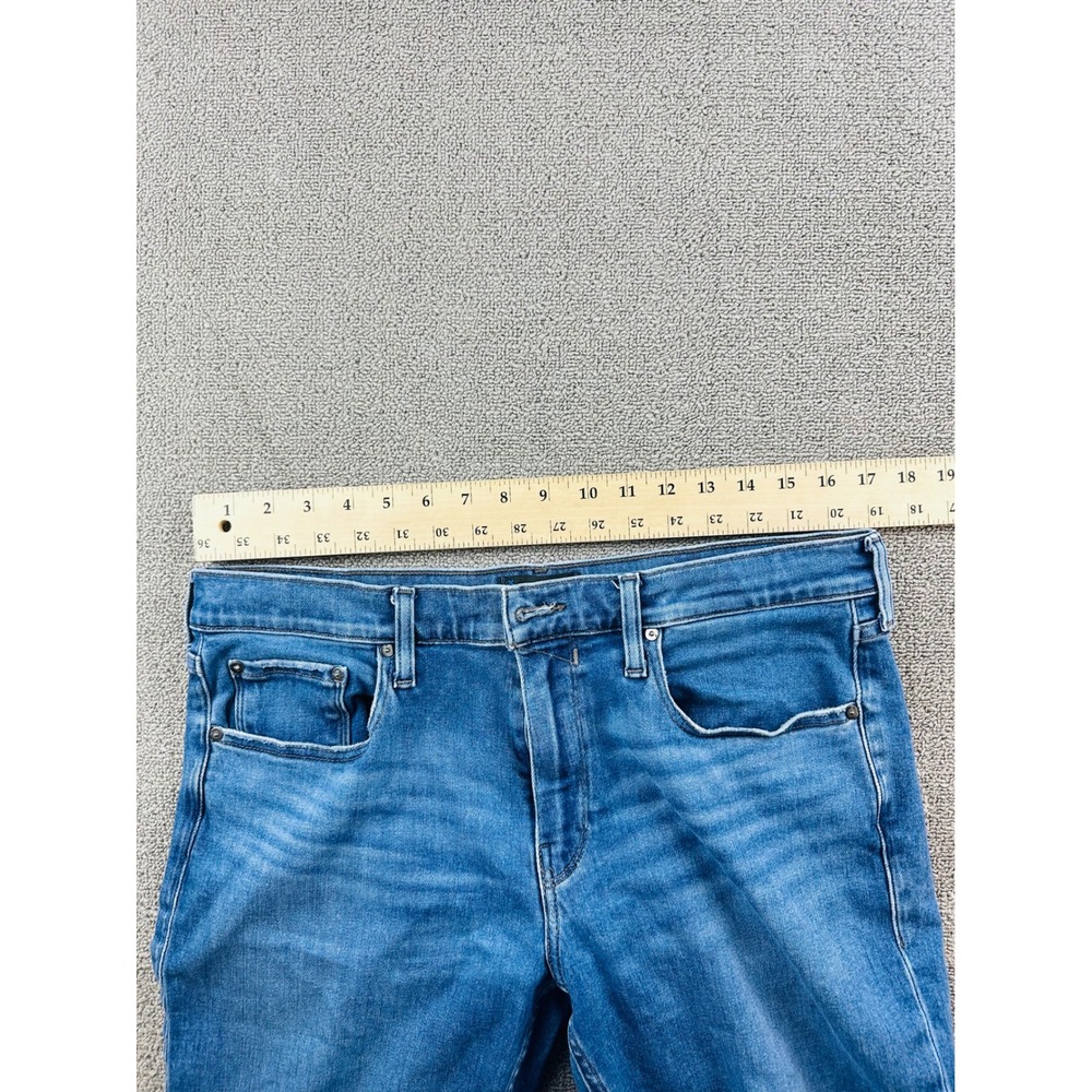 PAIGE Lennox Slim Fit Jeans 34 Blue Atwell‎ Wash Transcend Vintage Denim Stretch - Picture 7 of 12
